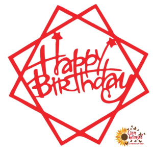 CAKE-TOPPER-CREA-GIRASOL-HAPPY-BIRTHDAY-4-ROJO